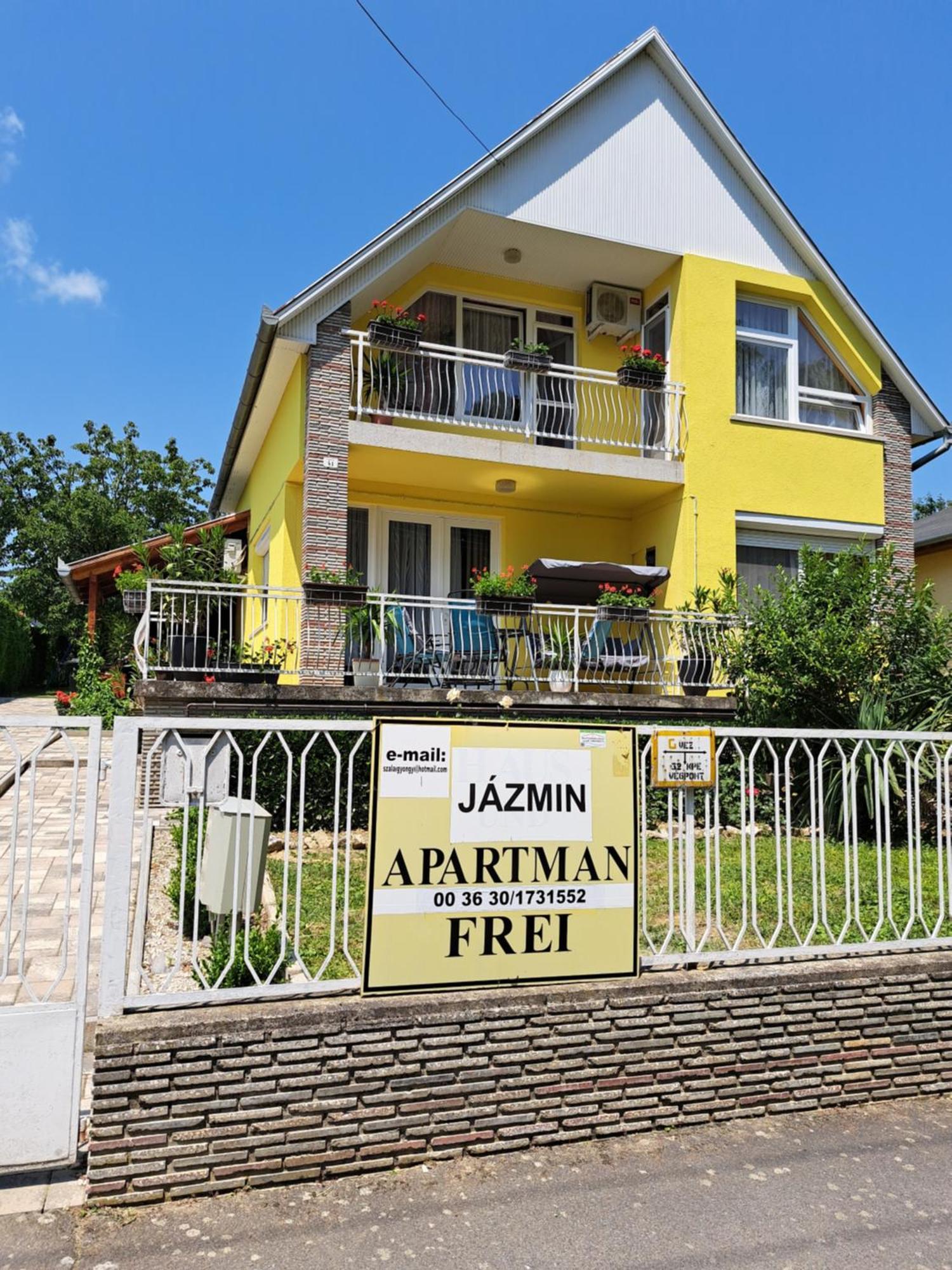 Jázmin Apartman Zalakaros Exterior foto